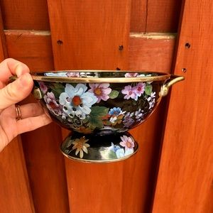 MacKenzie Childs berry bowl/colander